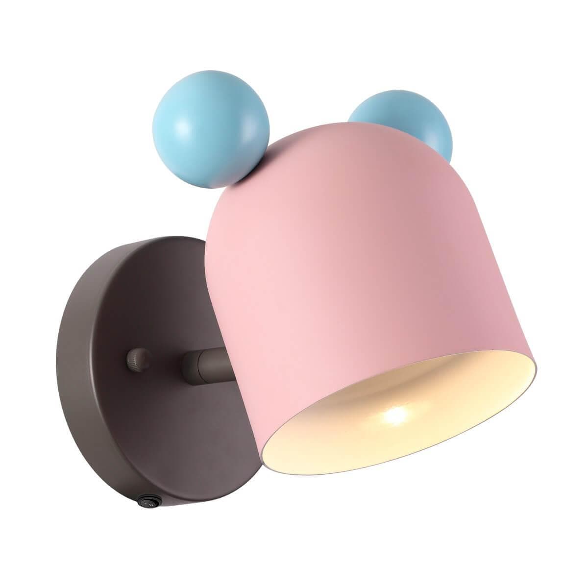 Odeon Light 4731/1W ODL20 613 розовый/голубой Бра GU10 5W Mickey — миниатюра 1