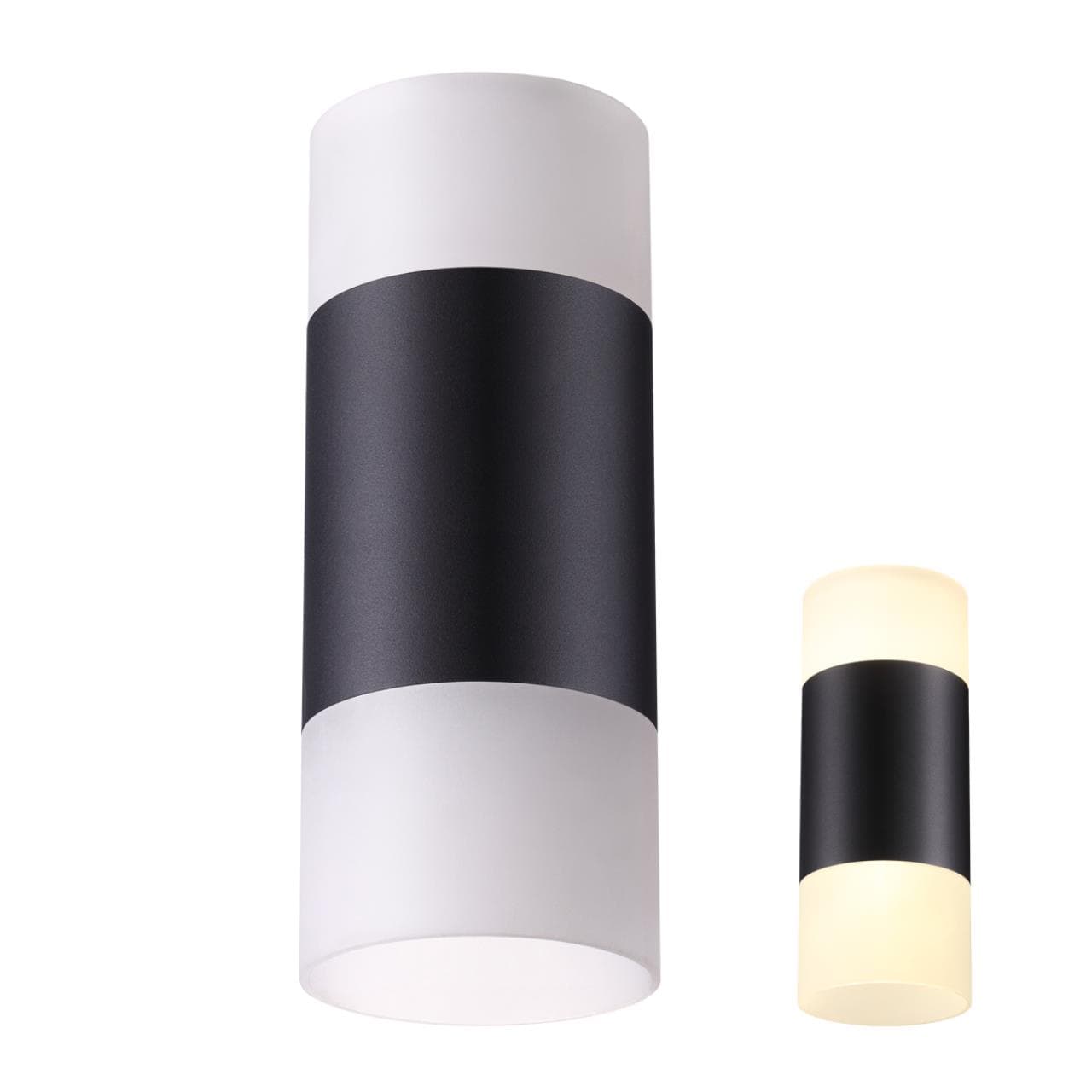 Novotech 358319 NT19 000 черный Светильник накладной IP20 LED 4000K 7W вниз + 3W вверх 220-240V ELINА