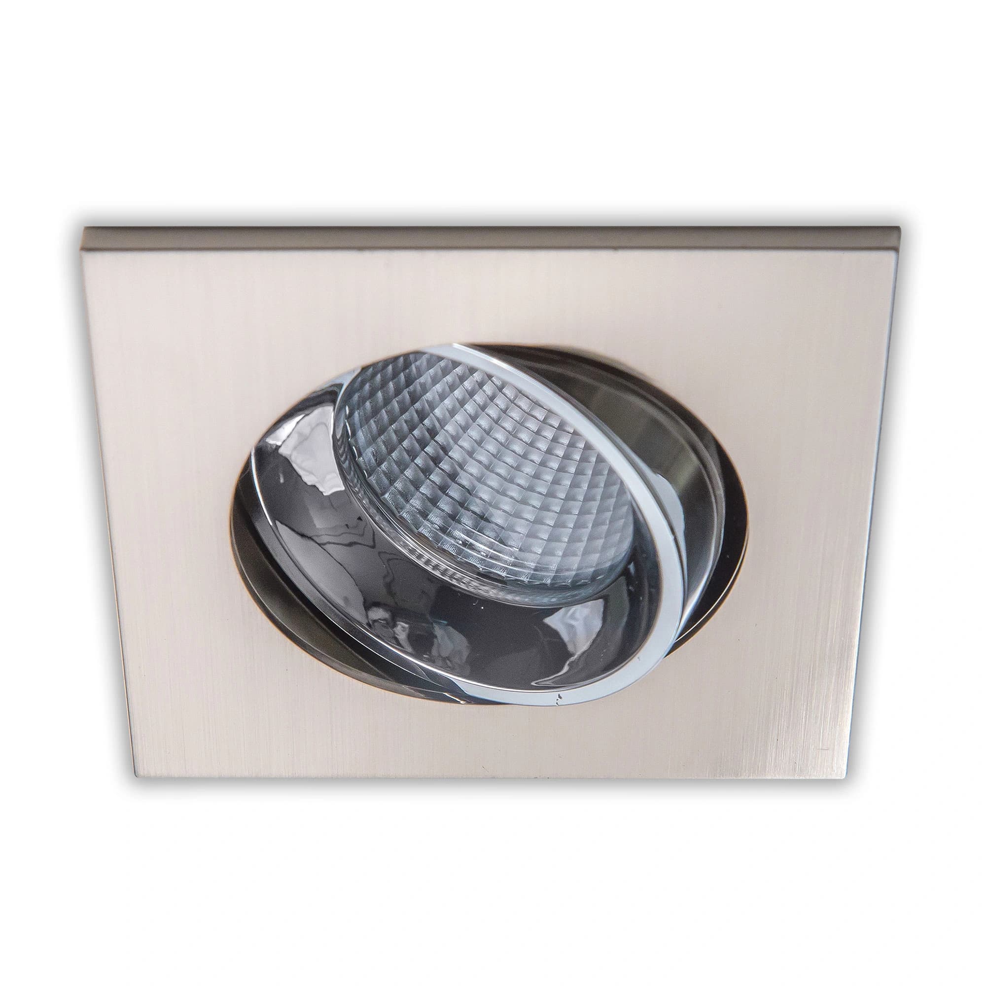 Citilux CLD001KNW5 Альфа ХромМат+Хром Светильник встраиваемый LED 7W*3500K