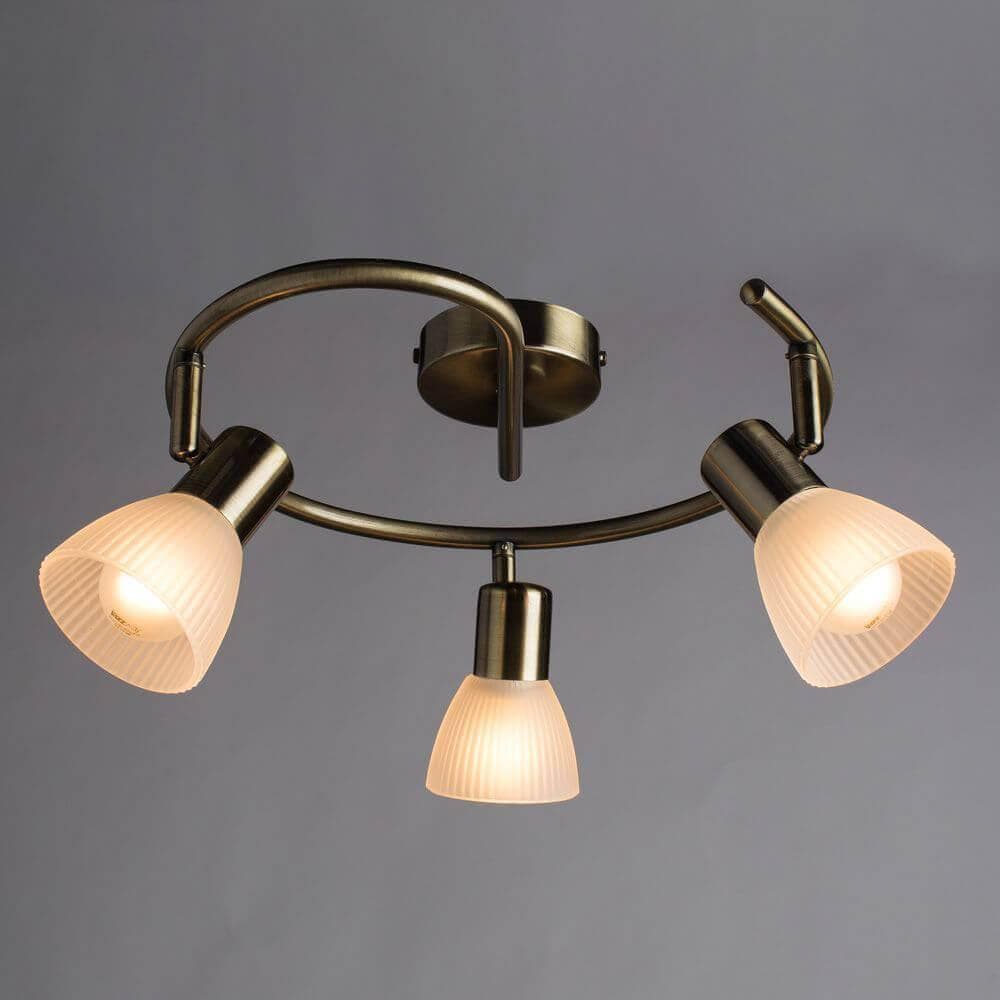 Arte Lamp Parry Бронза/Белый Спот 3x40W 3xE14 A5062PL-3AB — миниатюра 3