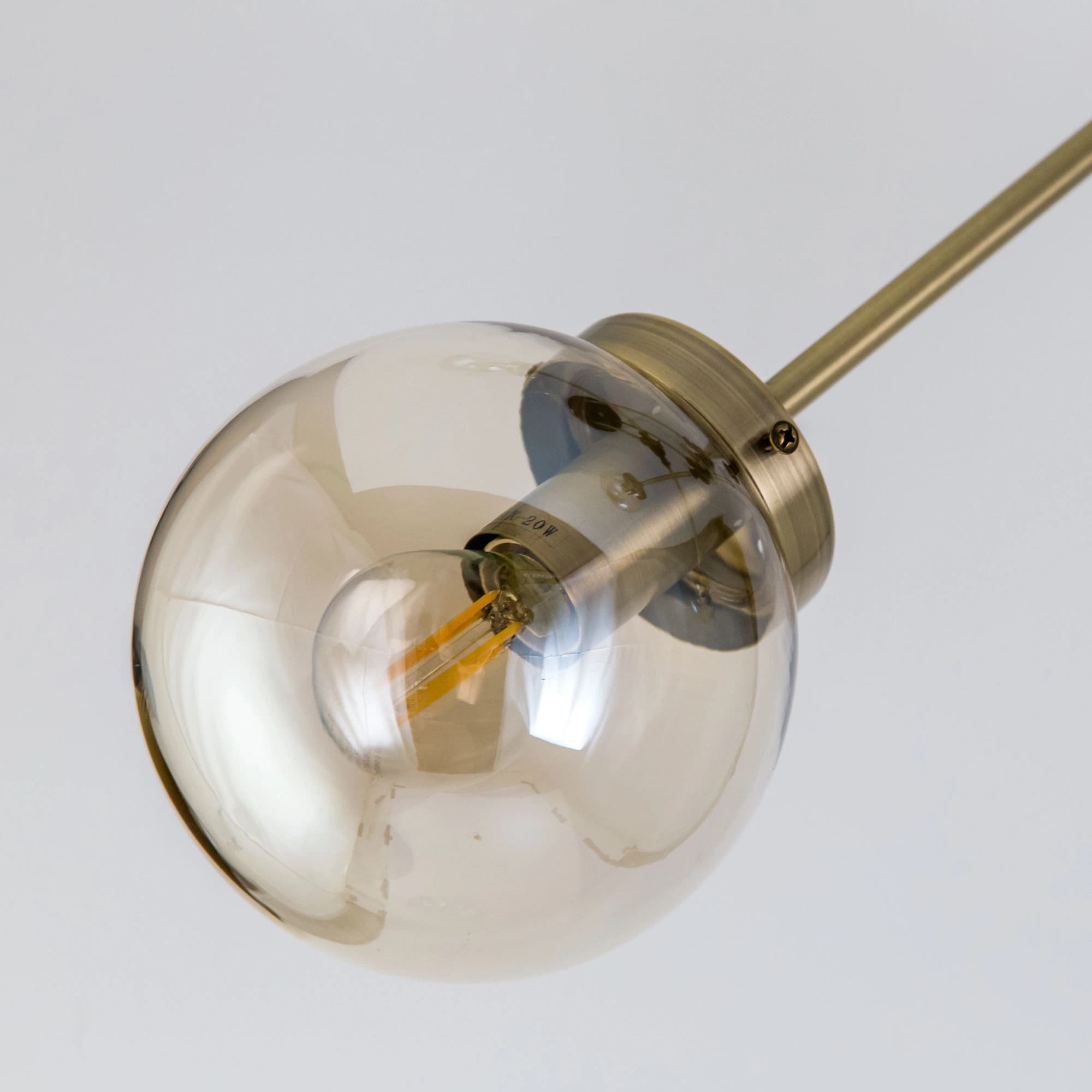 Citilux CL105165 Планета Черн+Дымч. Люстра — миниатюра 9