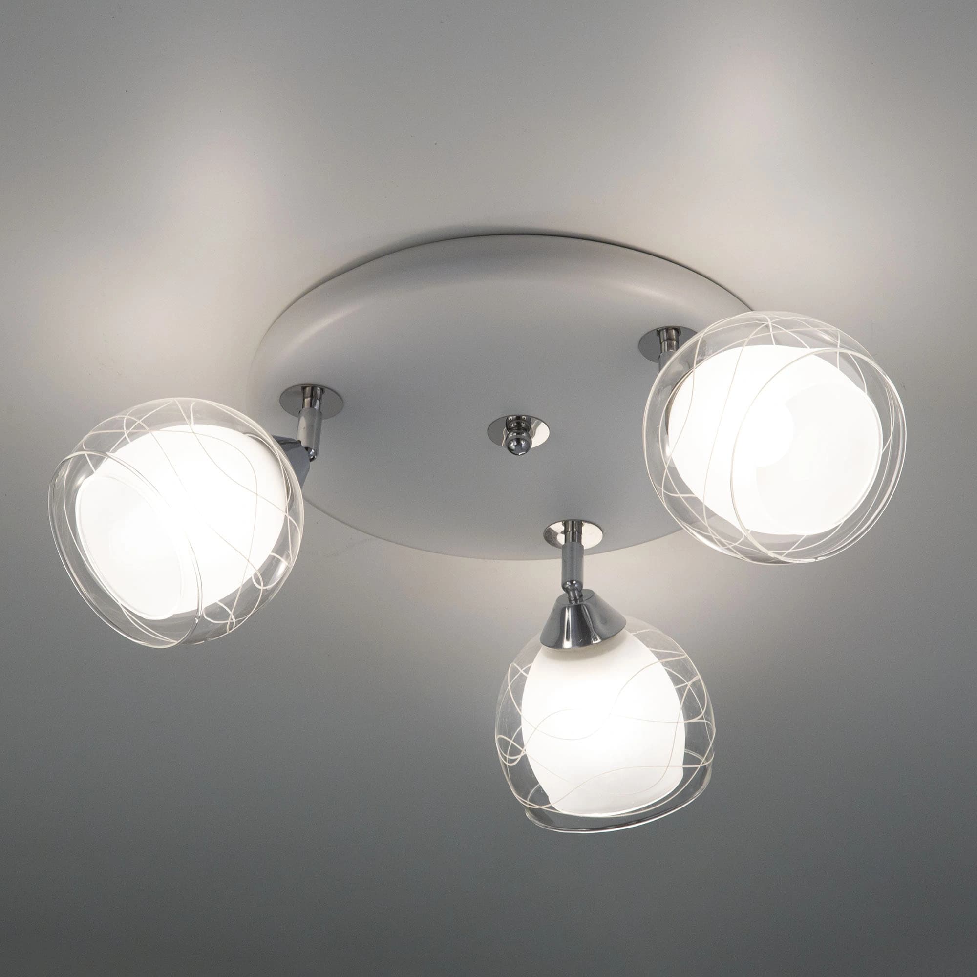 Citilux CL158131 Самба Бел+Хром Светильник Люстра — миниатюра 5