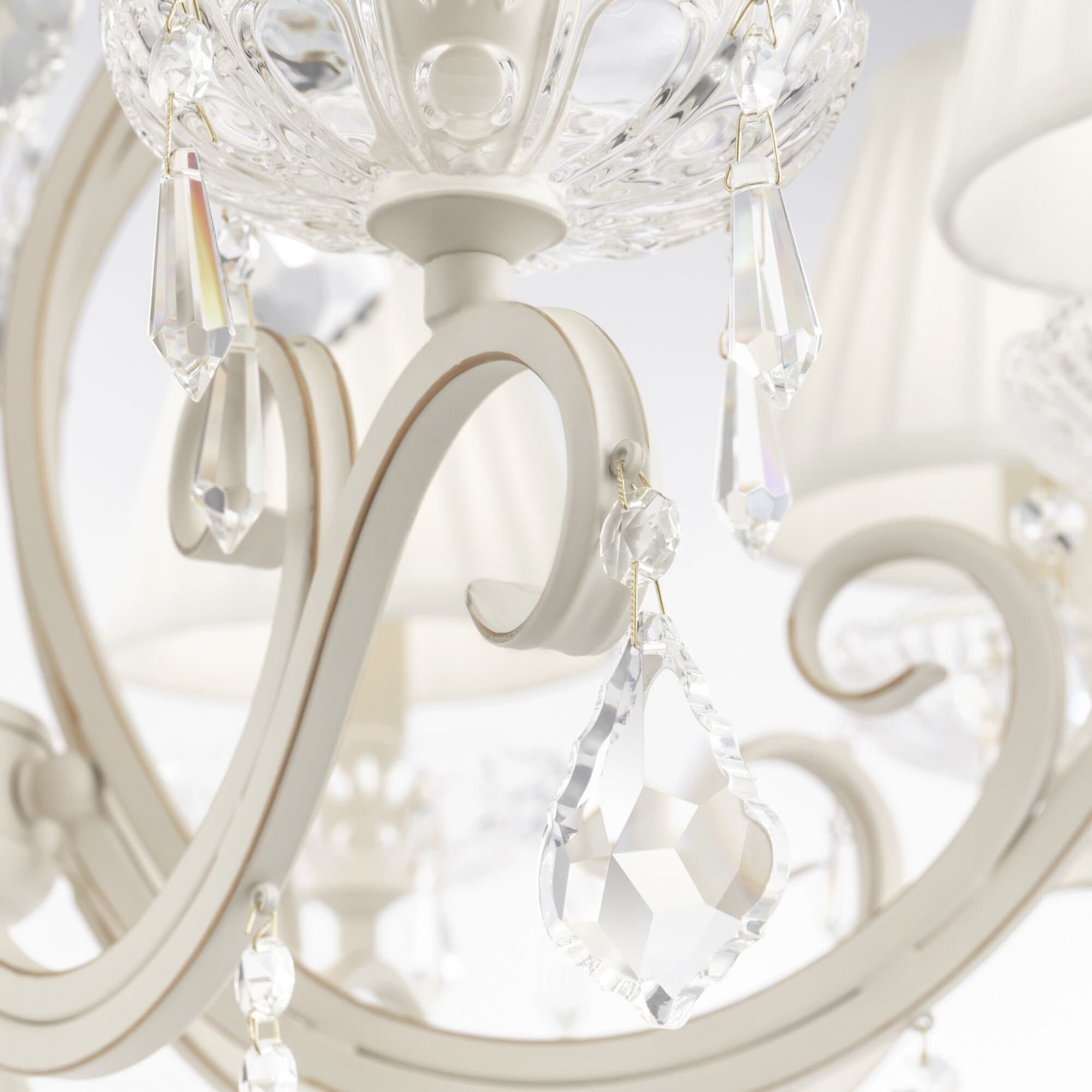 Maytoni Elegant Triumph Кремовый с Золотом Люстра 8xE14 40W ARM288-08-G — миниатюра 7