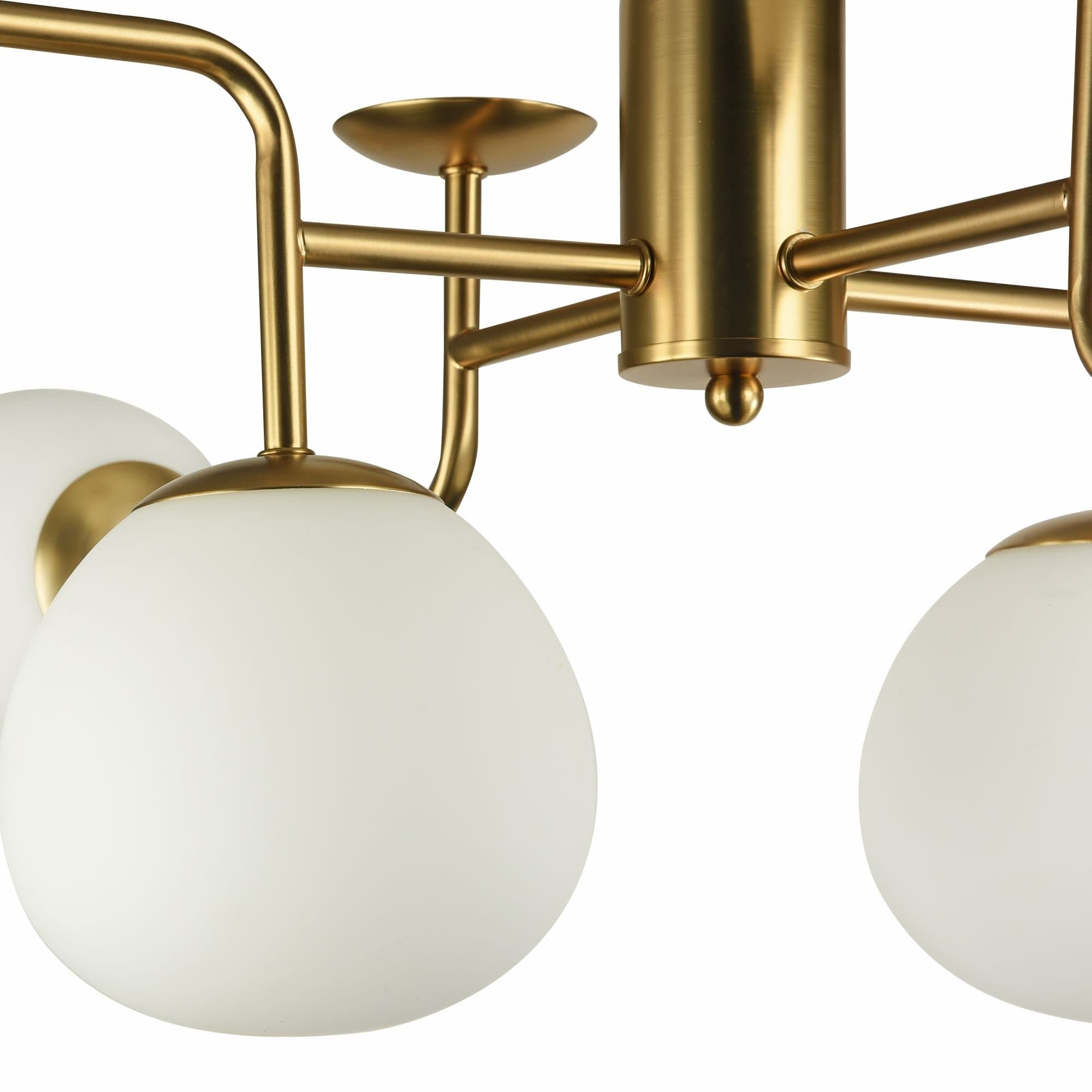 Maytoni Modern Erich Золото Люстра 8xE14 40W MOD221-PL-08-G — миниатюра 8