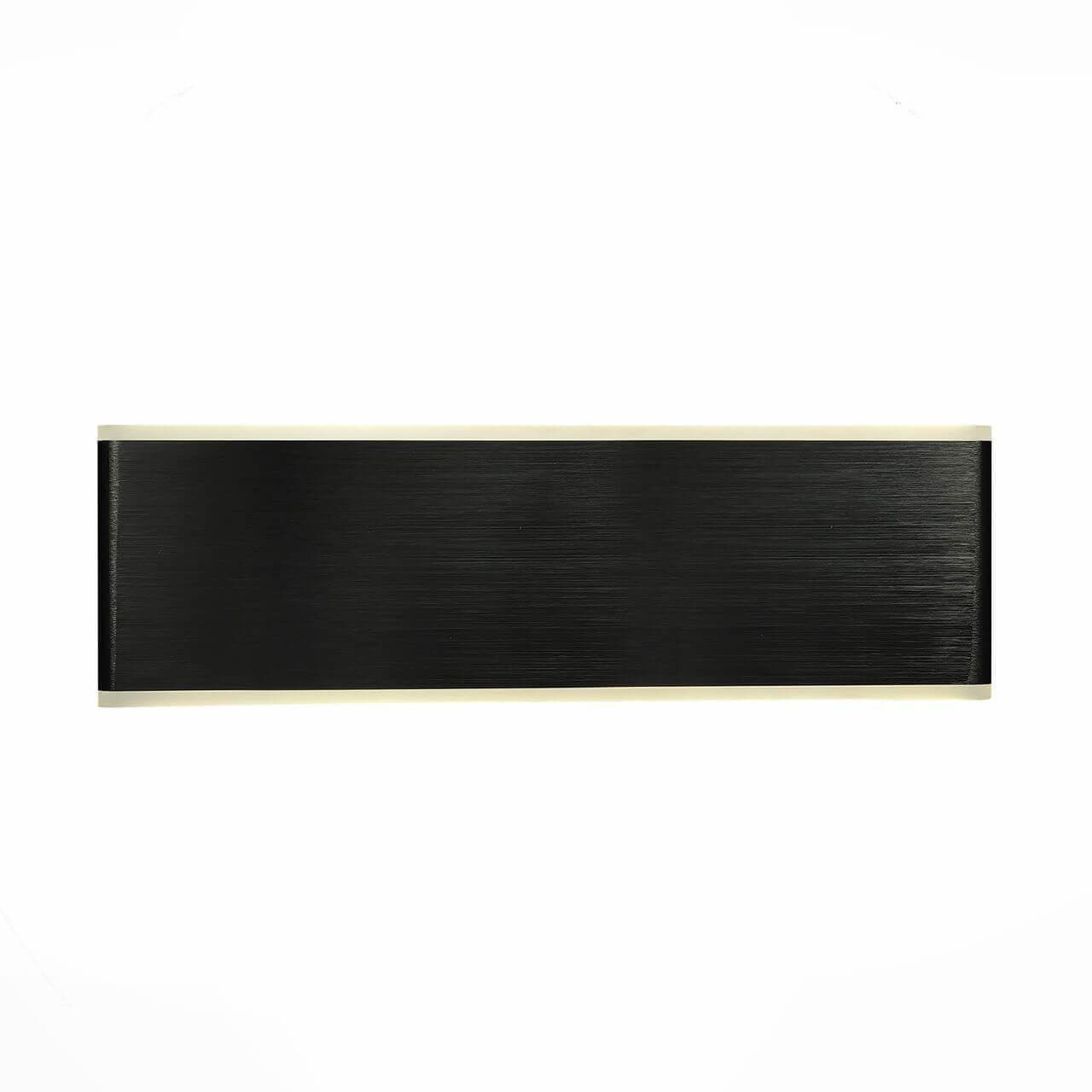 ST LUCE SL567.401.01 Светильник настенный Черный/Черный LED 1*12W — миниатюра 1
