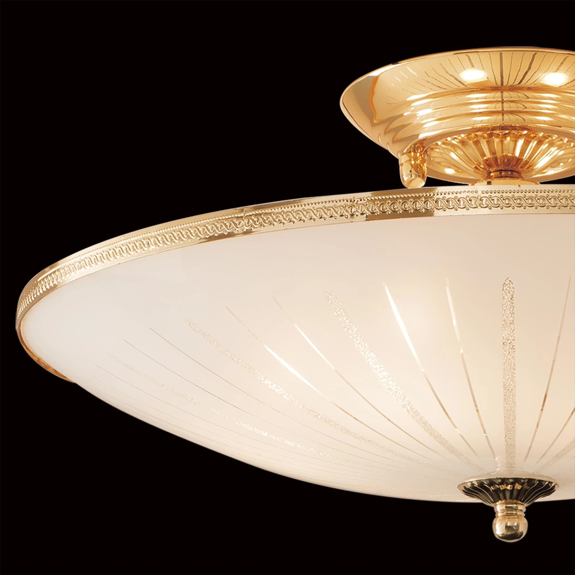 Citilux CL912121 Золото+Кристалл Светильник Потол. — миниатюра 3