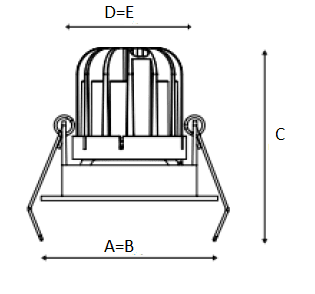 СТ SOON 07 WH/BL D45 3000K — миниатюра 2