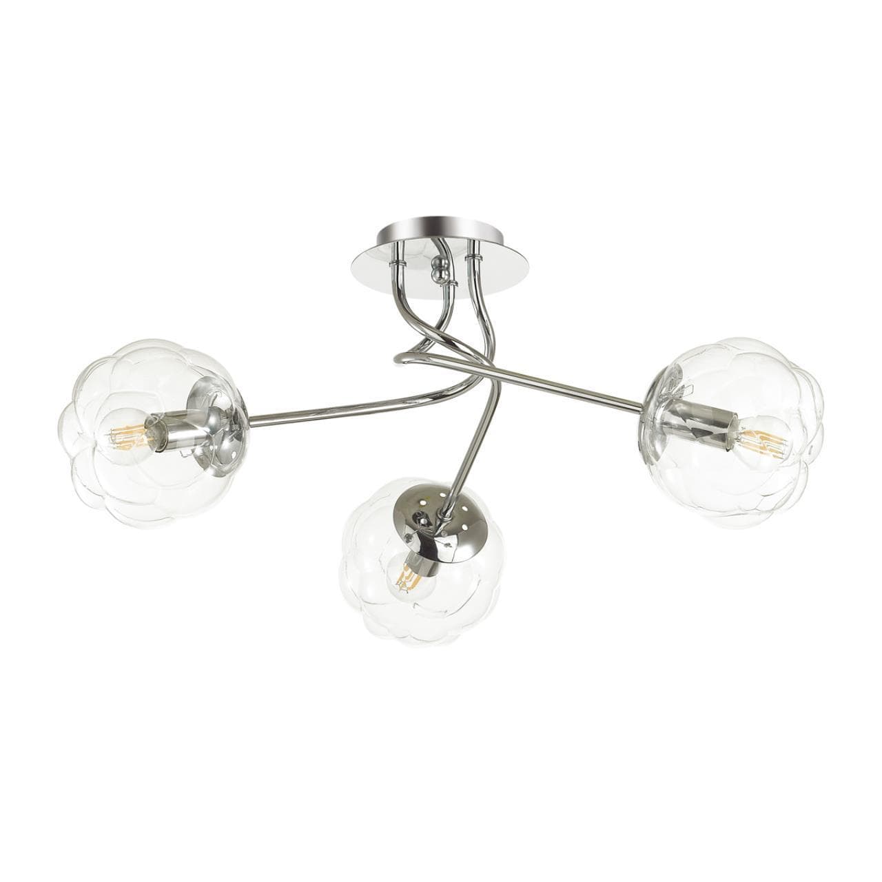Lumion 4557/3C MODERNI LN21 хром Люстра потолочная E14 3*40W 220V BREANA — миниатюра 1