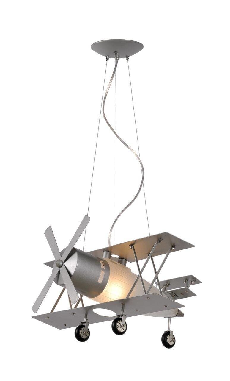 Lucide Focker Детская Металл Подвесной светильник E27 40W 77468/01/36 — миниатюра 2