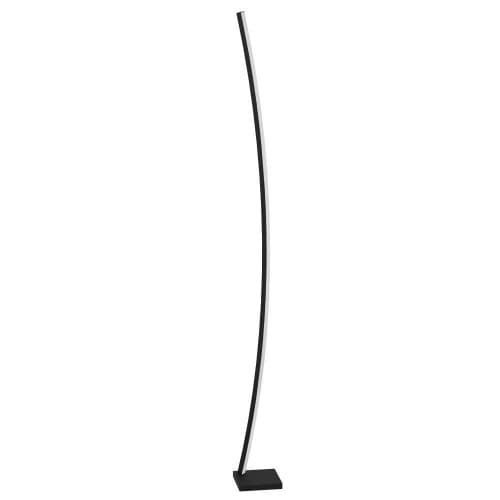 Eglo 99715 Торшер PICACHA, LED 25,7W, 3600lm, H1625, основание: B150, T150, сталь, черный/пластик, белый