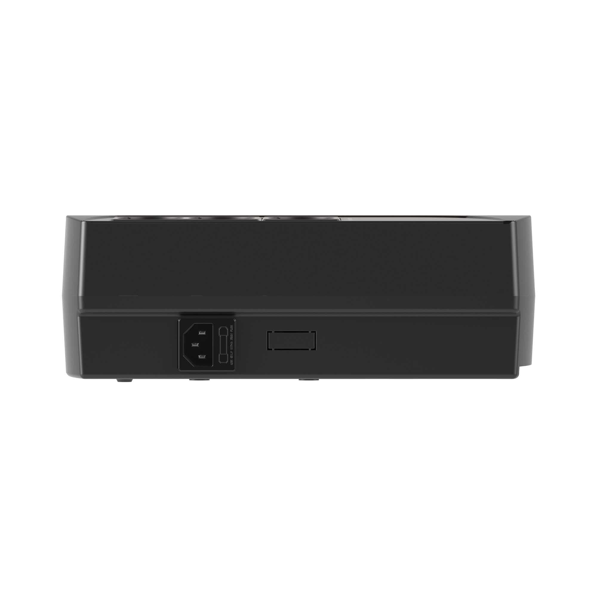 DKC Линейно-интерактивный ИБП ДКС серии Info PDU, 800 ВА/480 Вт, 1/1, 6xSchuko, USB для зарядки (2), USB + RJ11, 1x8Aч — миниатюра 6