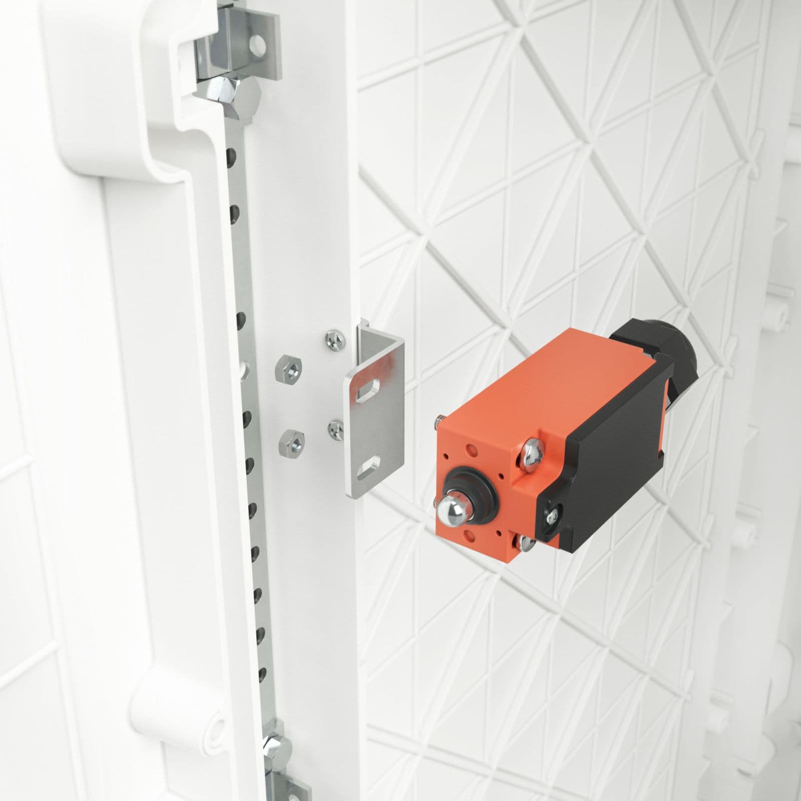 DKC Кронштейн для монтажа концевого выключателя в шкафы Conchiglia — миниатюра 3