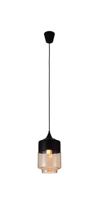 Favourite Kuppe Черная Люстра 1*E27*40W 1592-1P