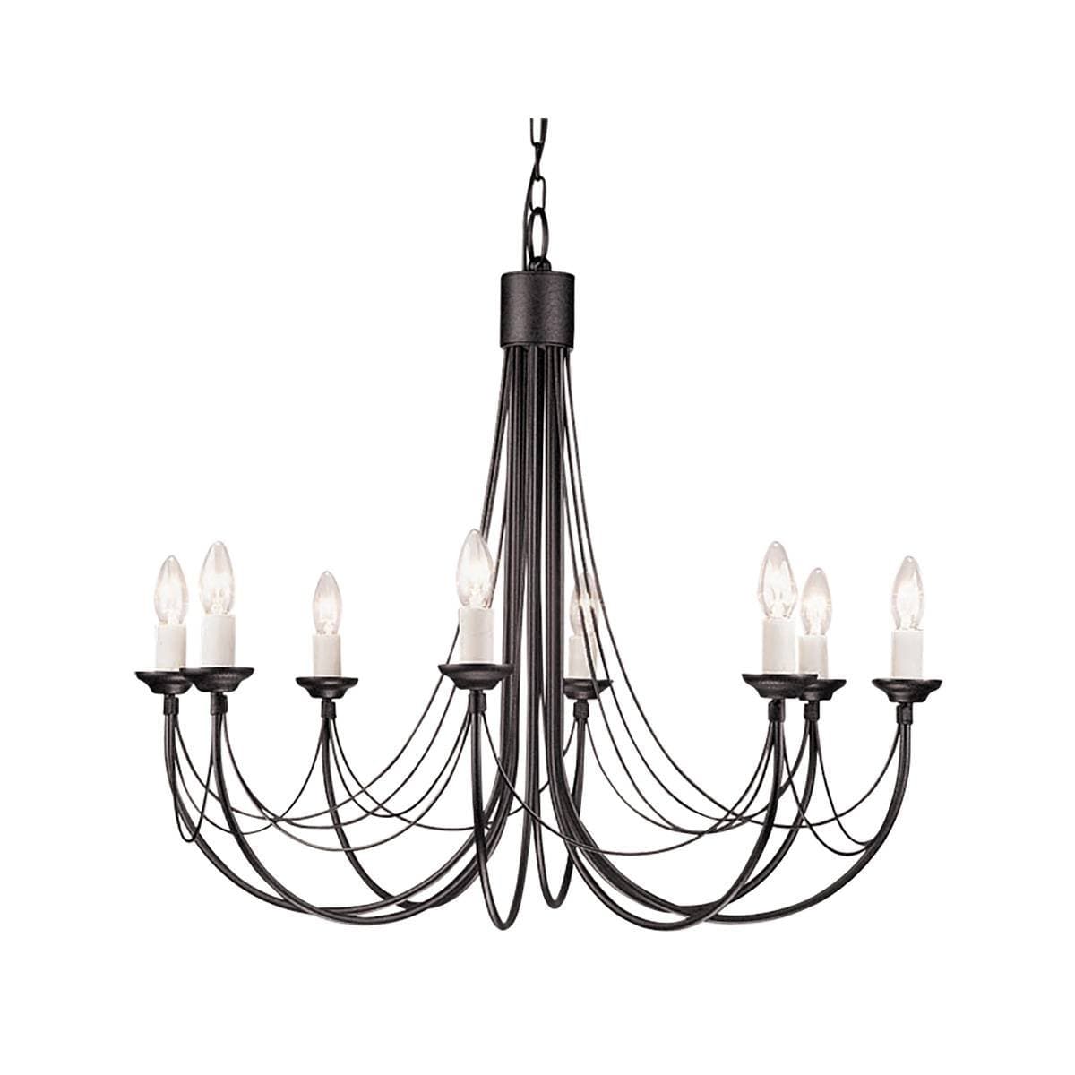 Natural Concept CARISBROOKE Люстра CB8-BLACK