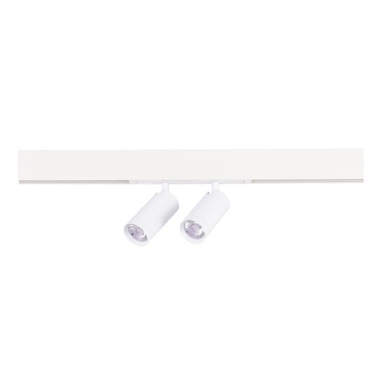 ST LUCE ST660.586.20 Св-к трек. Белый LED 2*10W 2700K-6000K 1 065Lm Ra>90 36° IP20 D50xH41 220V
