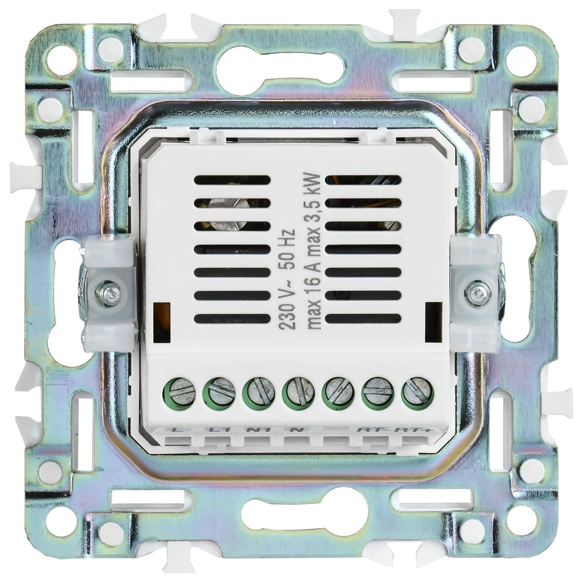 IEK SKANDY Графит Термостат электронный с индикацией SK-T01G — миниатюра 3