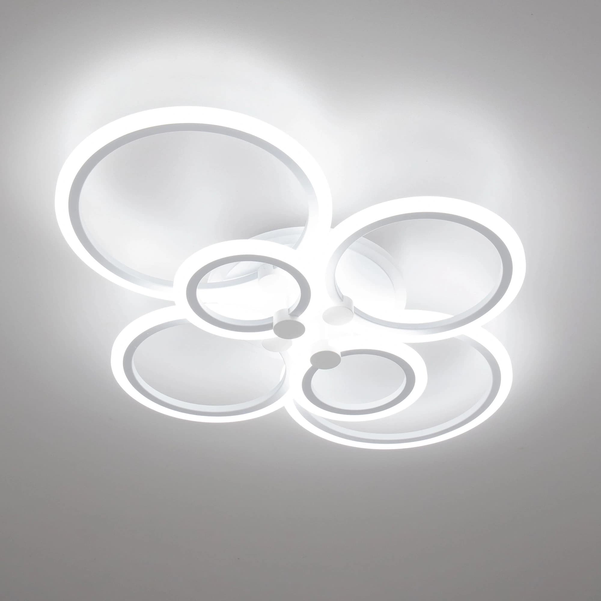 Citilux CL237B160E Сента Белая Люстра с RGB — миниатюра 10