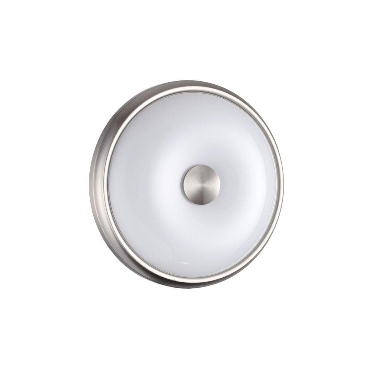 Odeon Light 4957/2 WALLI ODL22 511 мат.никель/металл/белый/стекло Настенно-потолочн.светильн. E14 2*40W PELOW — миниатюра 1