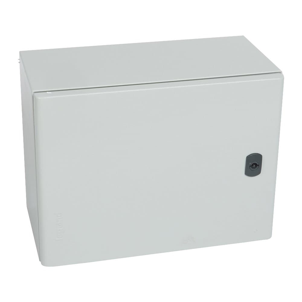 Legrand Atlantic Корпус распред. шкафа настенный открытого монтажа 1двер. сталь серый МП 300x400x200 IP66 036975