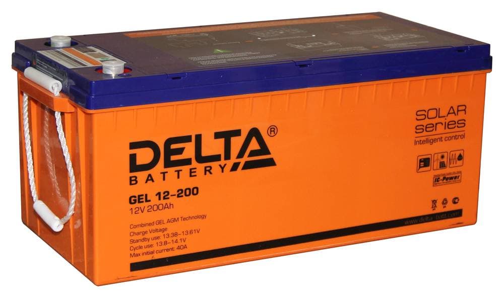 Delta Аккумуляторная батарея GEL 12-200 12В/200Ач