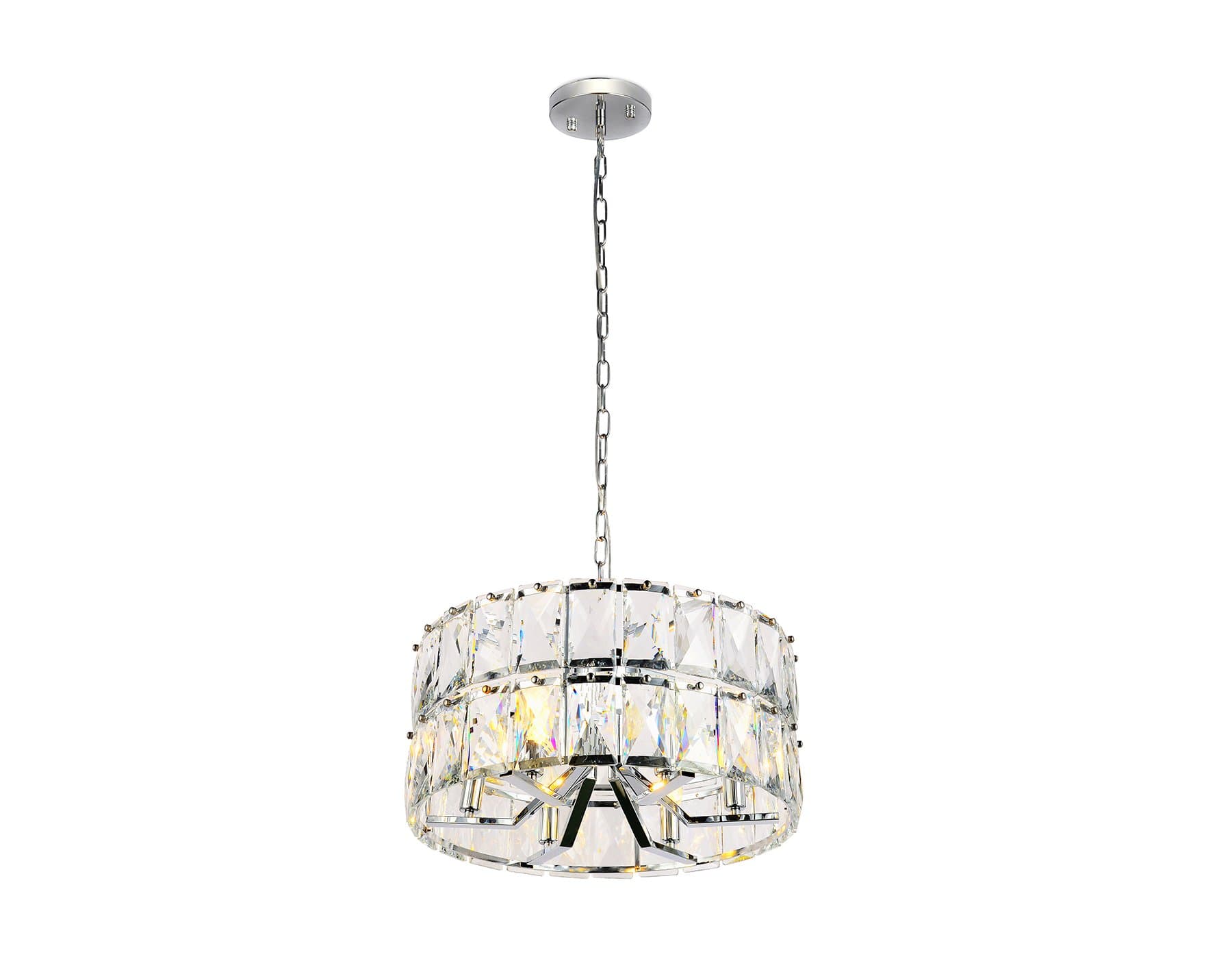 Ambrella Подвесная люстра TR5159/6 CH/CL хром/прозрачный E14/6 max 40W D520*945 — миниатюра 3
