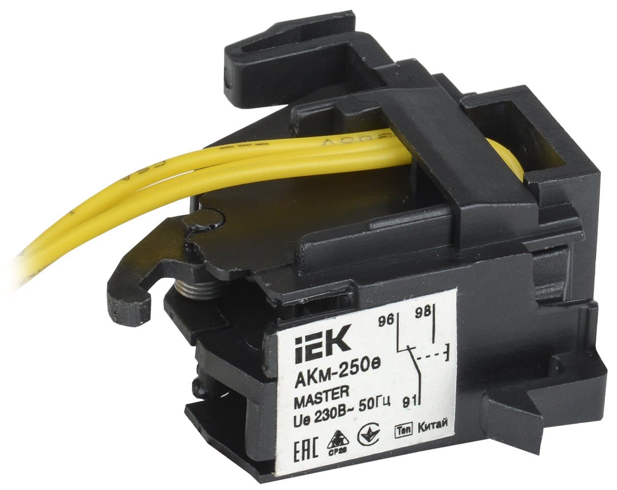 IEK KARAT MASTER Контакт аварийный АКм-250е (АКм-35) с электронным расцепителем