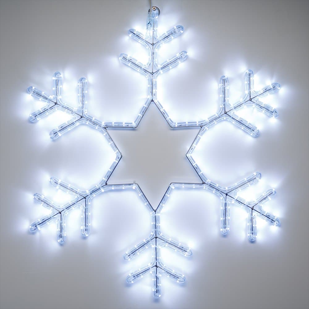 Arlight Фигура ARD-SNOWFLAKE-M4-750x750-324LED White (230V, 18W) (Ardecoled, IP65) 025307 — миниатюра 2