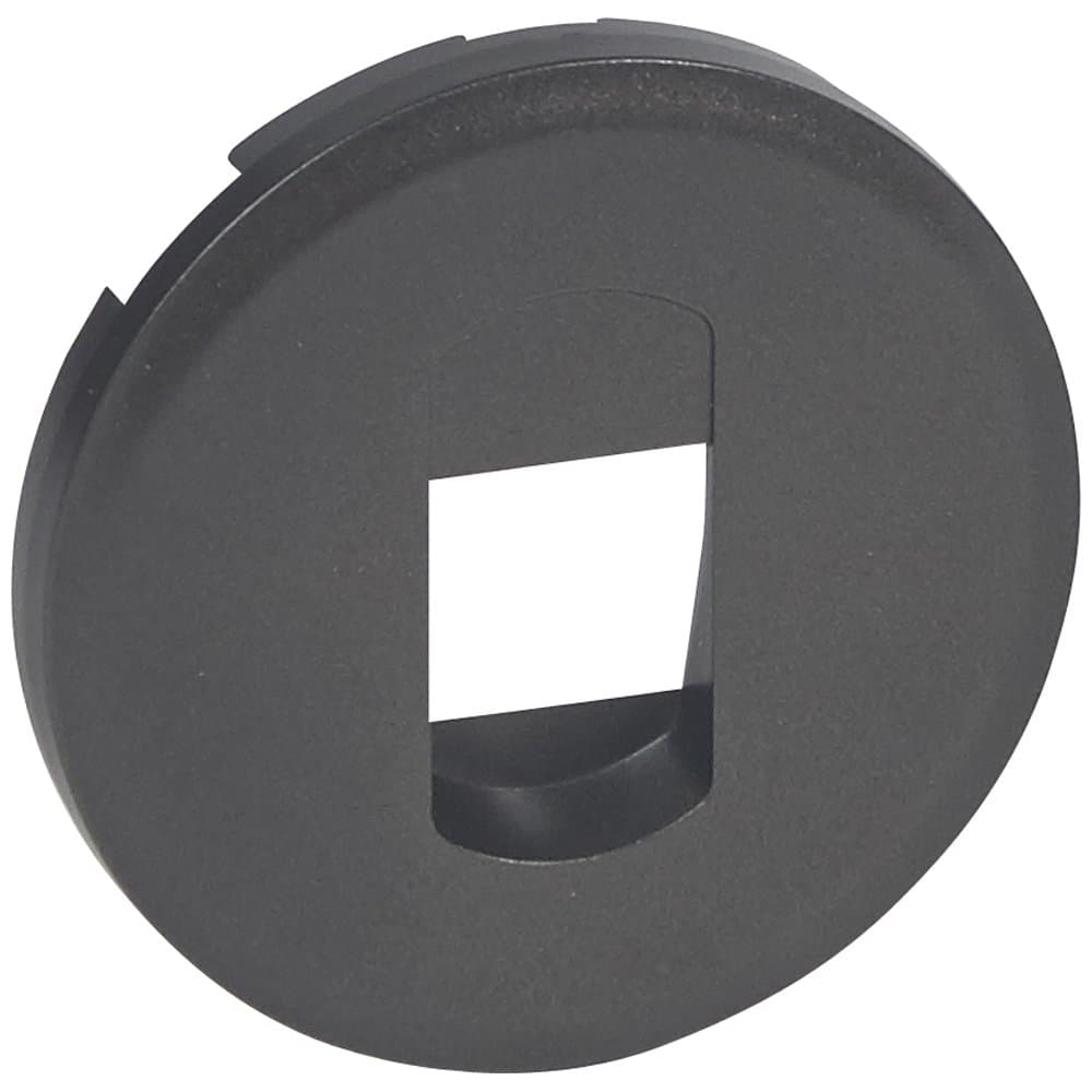 Legrand Celiane2 Графит Накладка аудиорозетки 1-ой 067813
