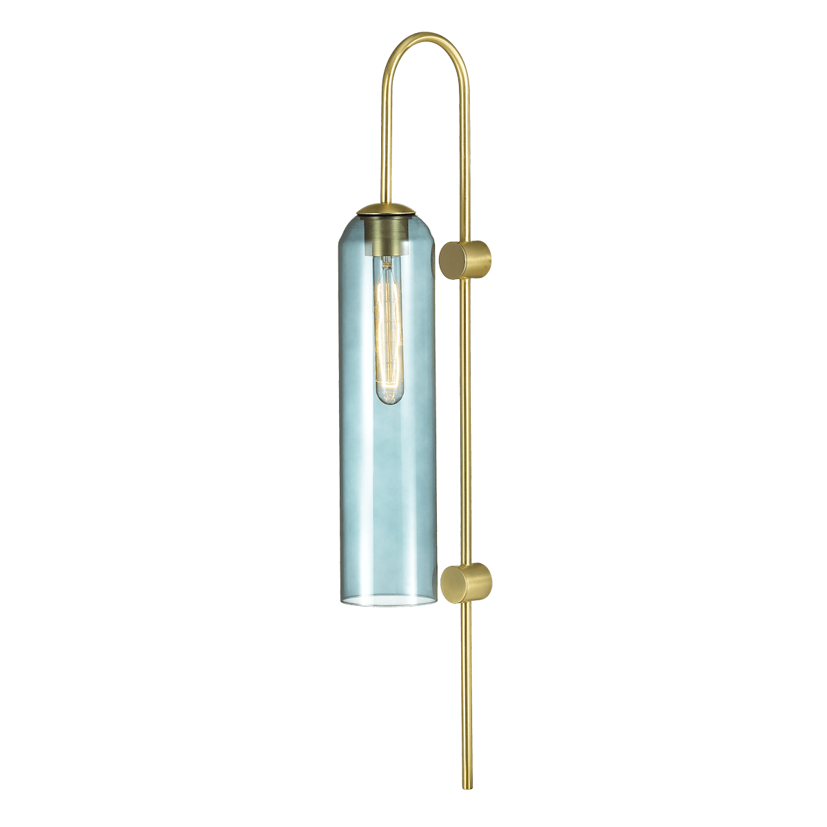 Odeon Light 4641/1W ODL20 373 золотой/синий Бра E27 60W 220V VOSTI — миниатюра 2