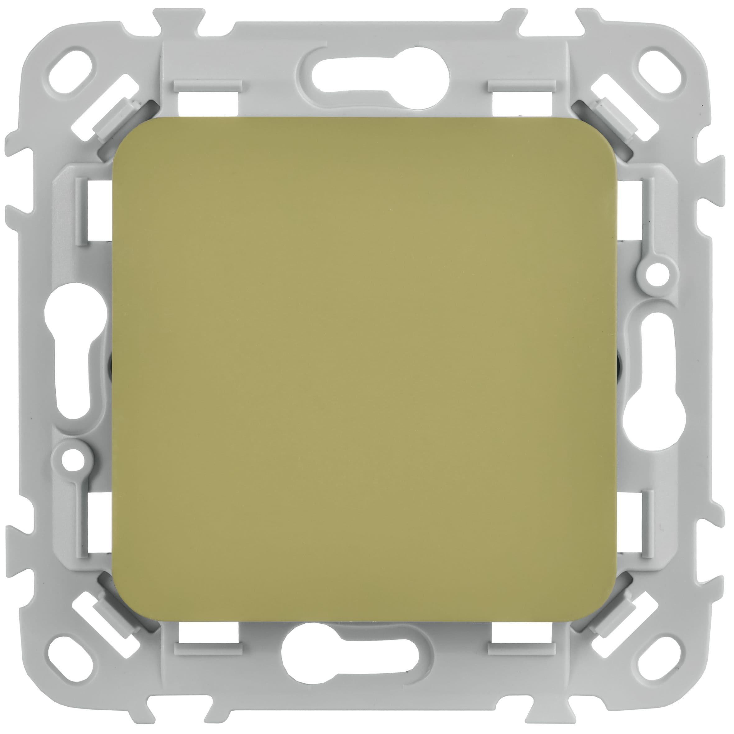 IEK FLITE Оливковый Выключатель 1-клавишный кнопочный 10А — миниатюра 2