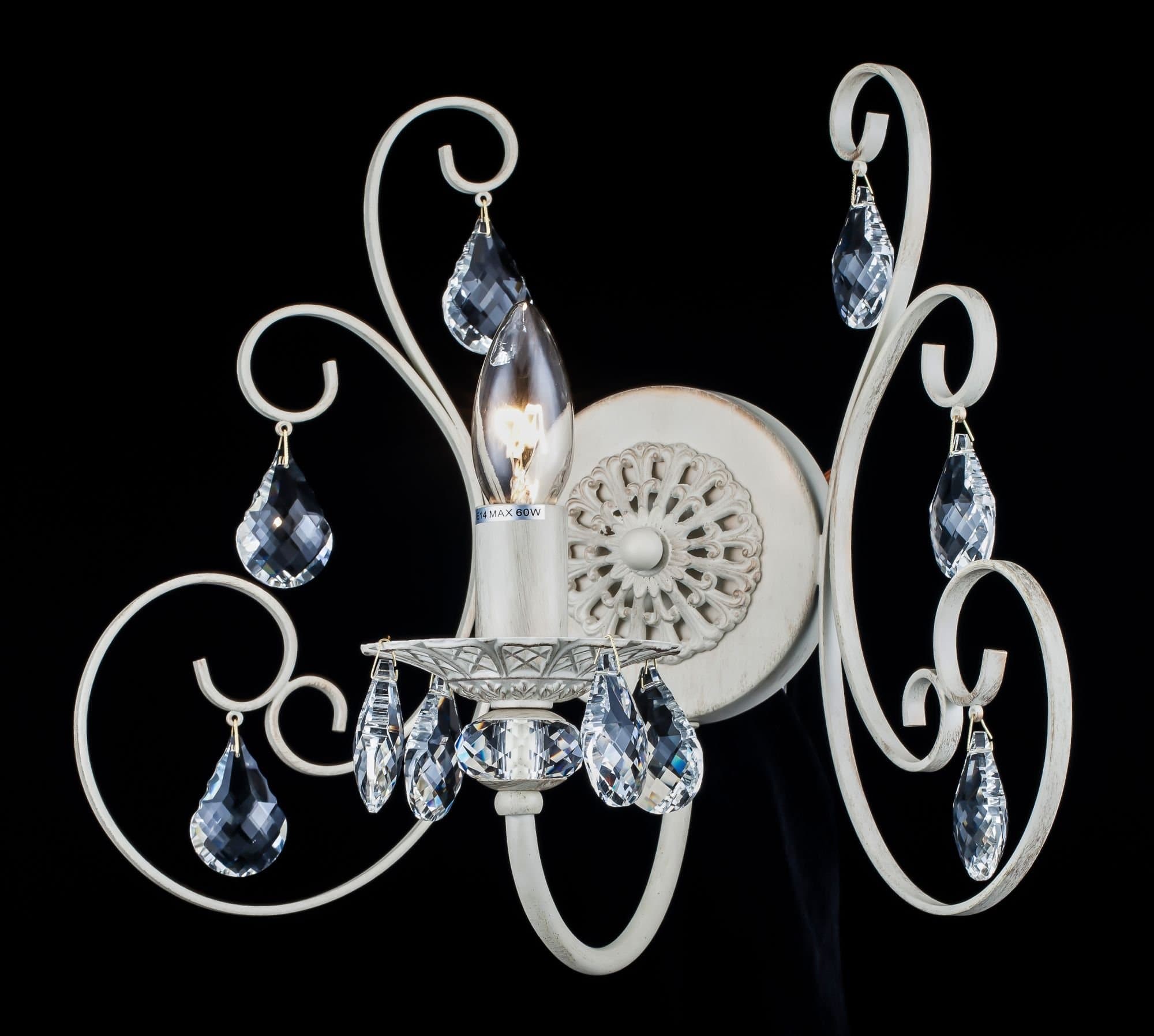 Maytoni Elegant Princess Кремовый с Золотом Бра 1xE14 60W ARM271-01-R — миниатюра 3