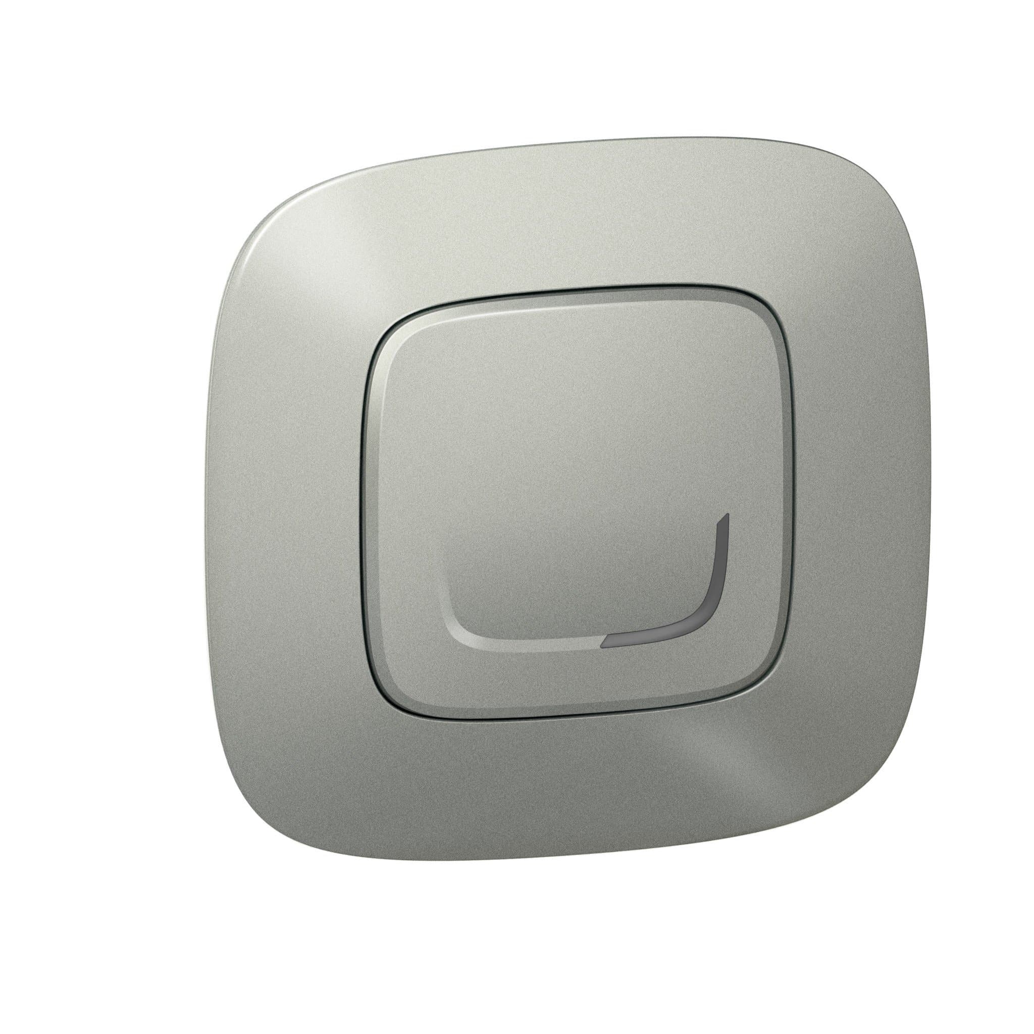 Legrand NETATMO Valena ALLURE Алюминий Выключатель 1-клавишный беспроводной 752785