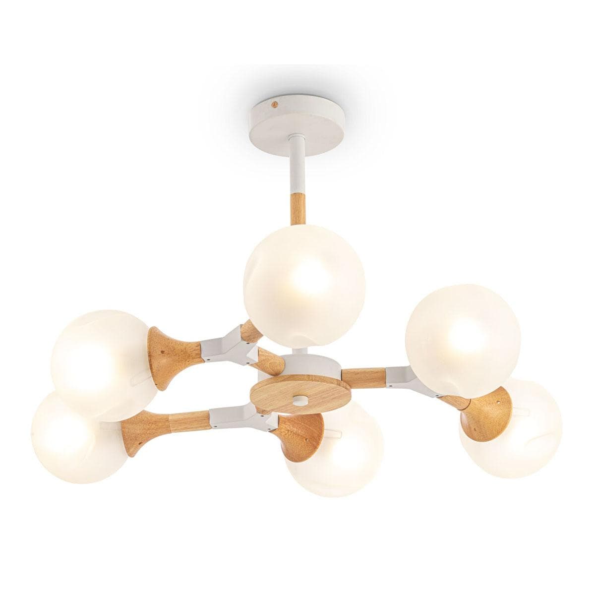 Freya Modern Amy Белый Потолочный светильник FR5105CL-06W — миниатюра 9