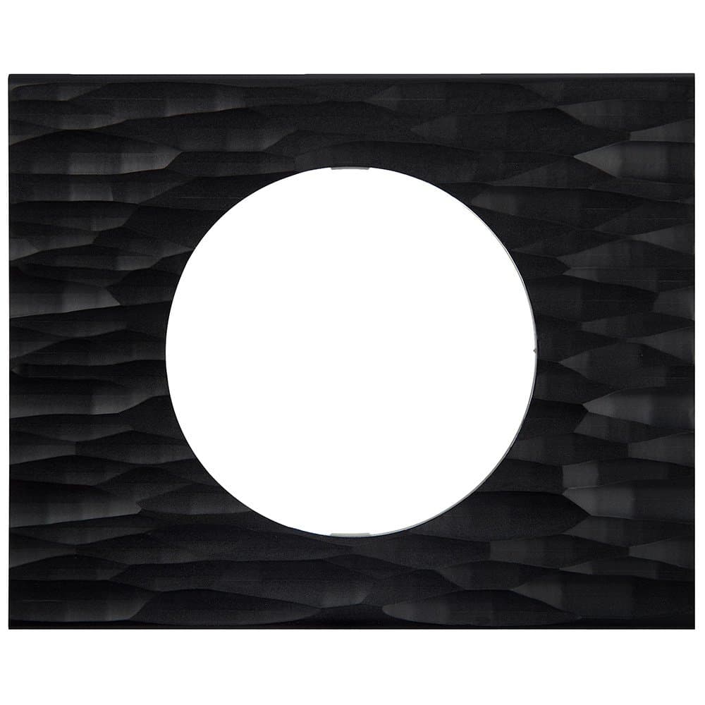 Legrand Celiane2 Corian Черный рифленый Рамка 1-я (2 мод) 069021 — миниатюра 4
