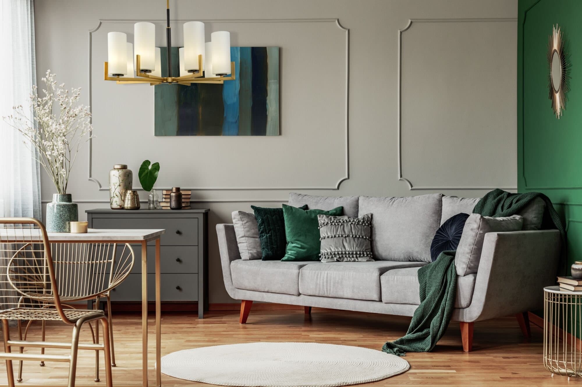 Maytoni Modern Fortano Латунь Люстра MOD089PL-08BS — миниатюра 7