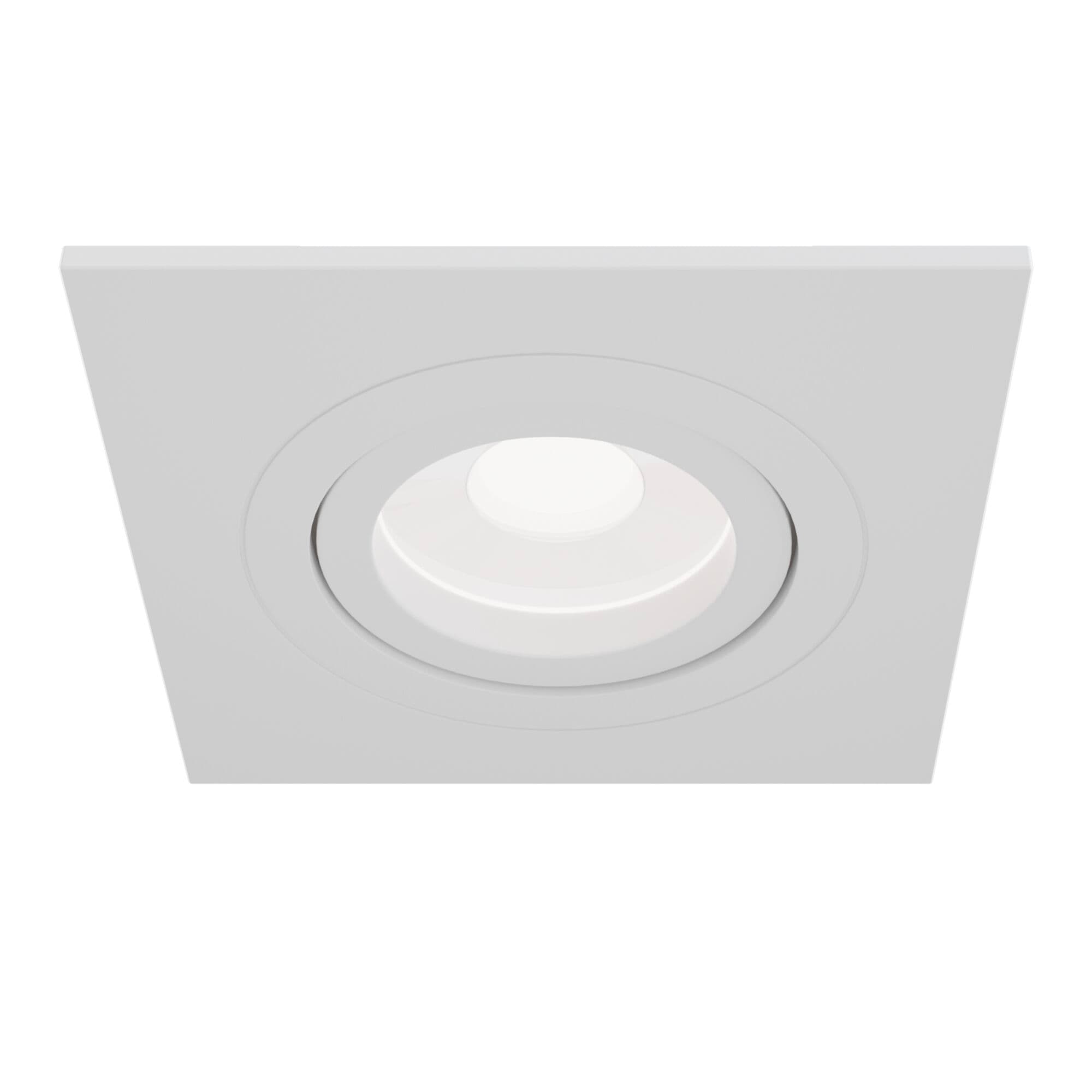 Maytoni Technical Atom Белый Встраиваемый светильник GU10 50W DL024-2-01W — миниатюра 2