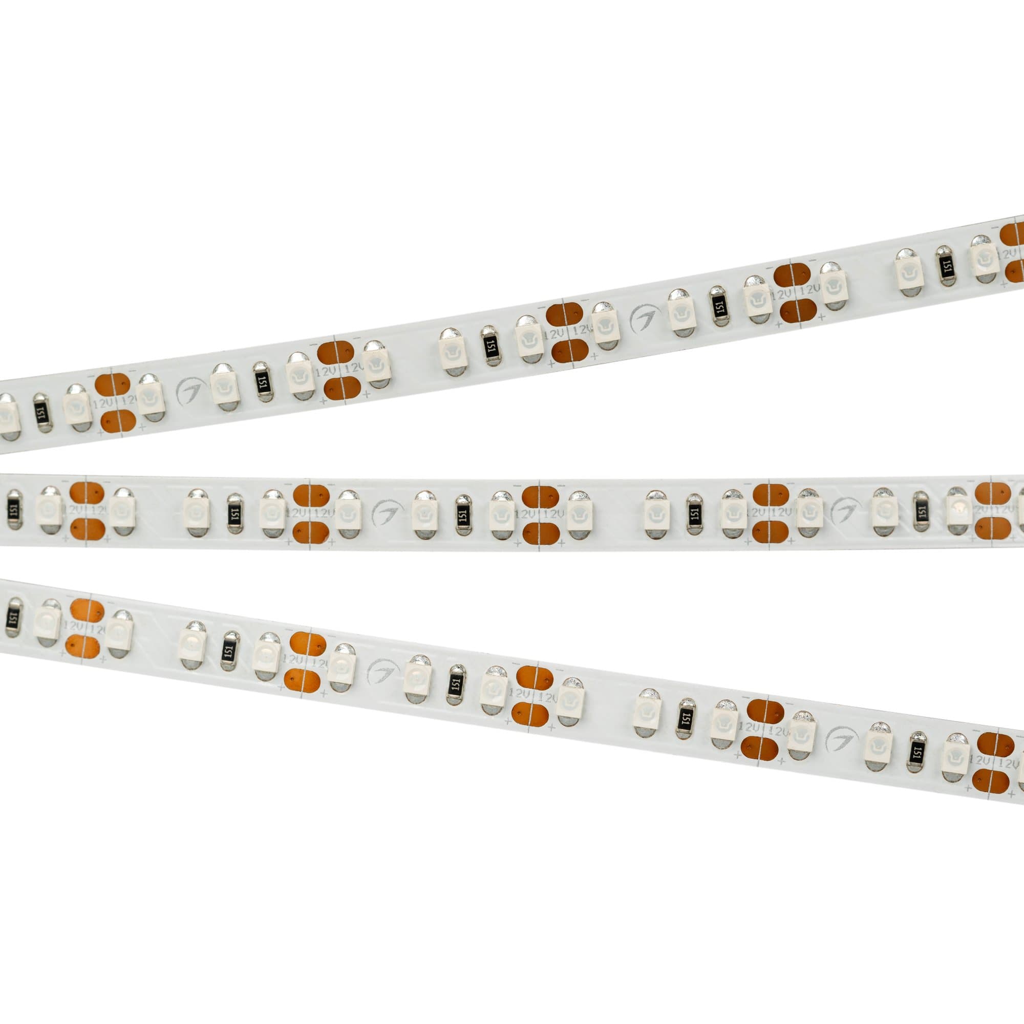 Arlight Светодиодная лента RT 2-5000 12V Yellow 2x (3528, 600 LED, LUX) (9.6 Вт/м, IP20) 012328 — миниатюра 2