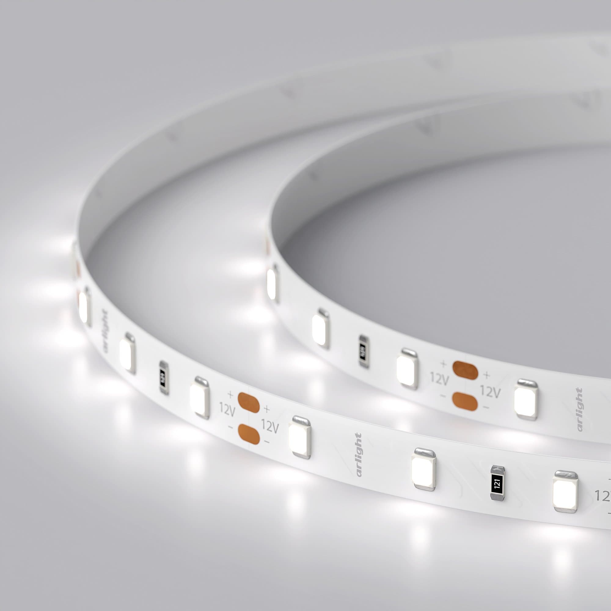 Arlight Светодиодная лента RT-A60-8mm 12V White6000 (7.2 W/m, IP20, 2835, 5m) (Открытый) 015703(2) — миниатюра 2
