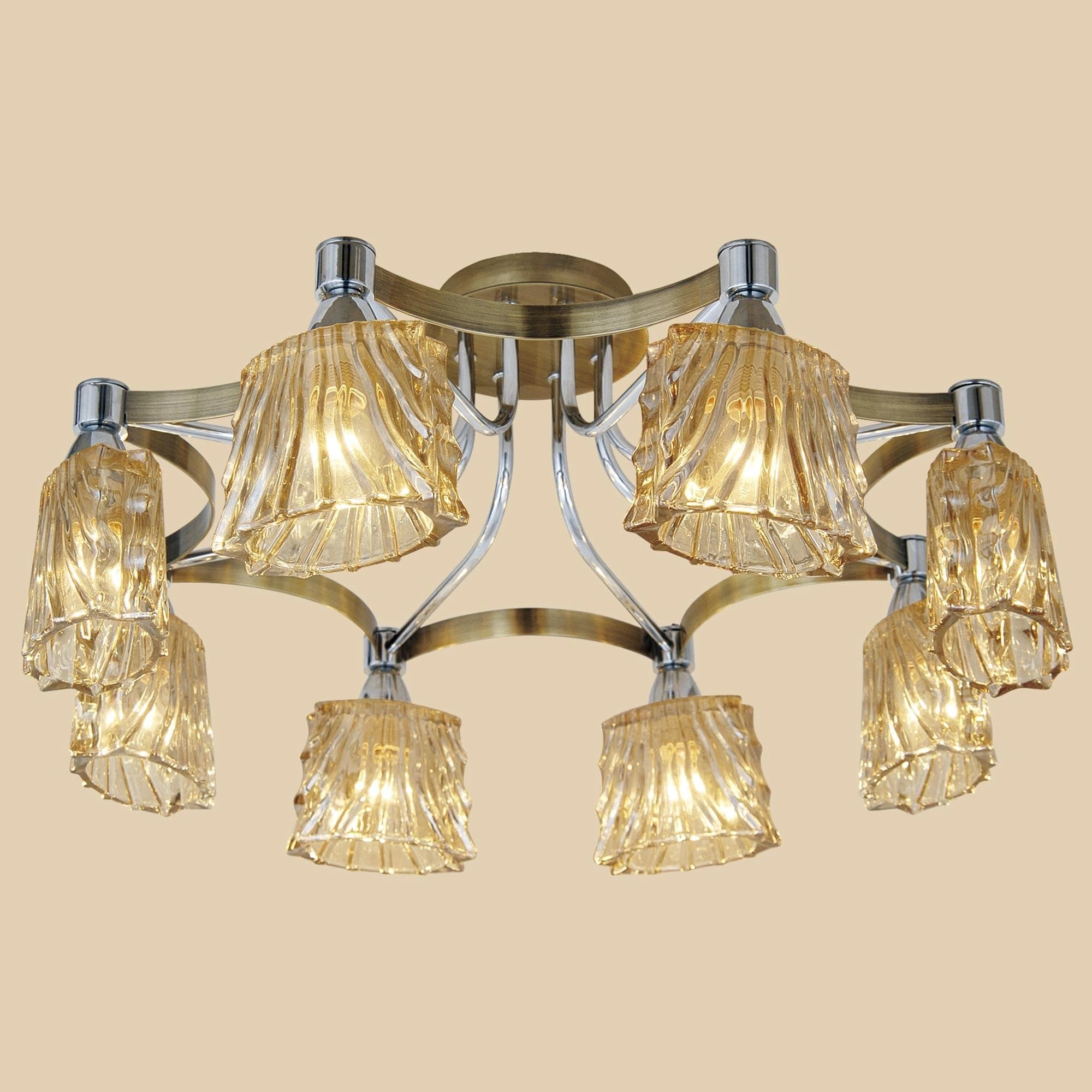 Citilux CL141181 Муза Бронза+Хром Свет-к Люстра — миниатюра 2