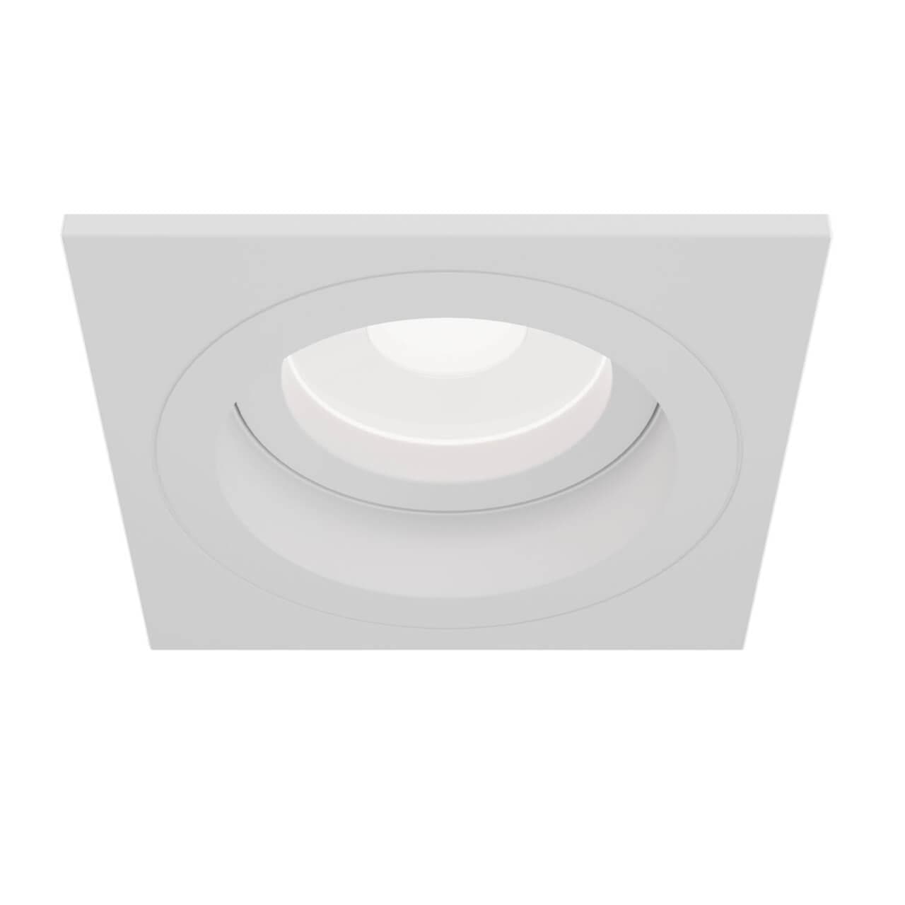 Maytoni Technical Akron Белый Встраиваемый светильник GU10 50W DL026-2-01W