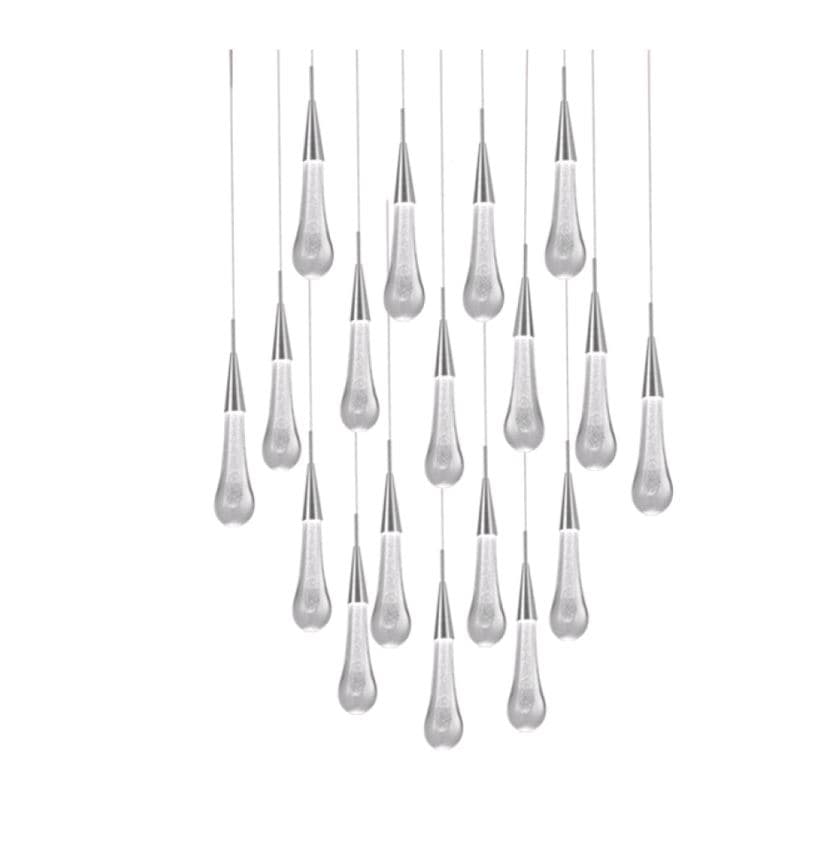 Kink Light 07861-18A,02 Подвес Гутта хром d50 h300 Led 54W (4000k)