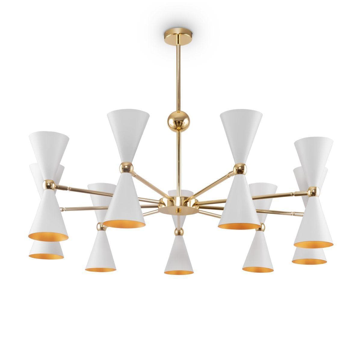 Maytoni Modern Белый с Золотом Светильник подвесной MOD108PL-18WG — миниатюра 1
