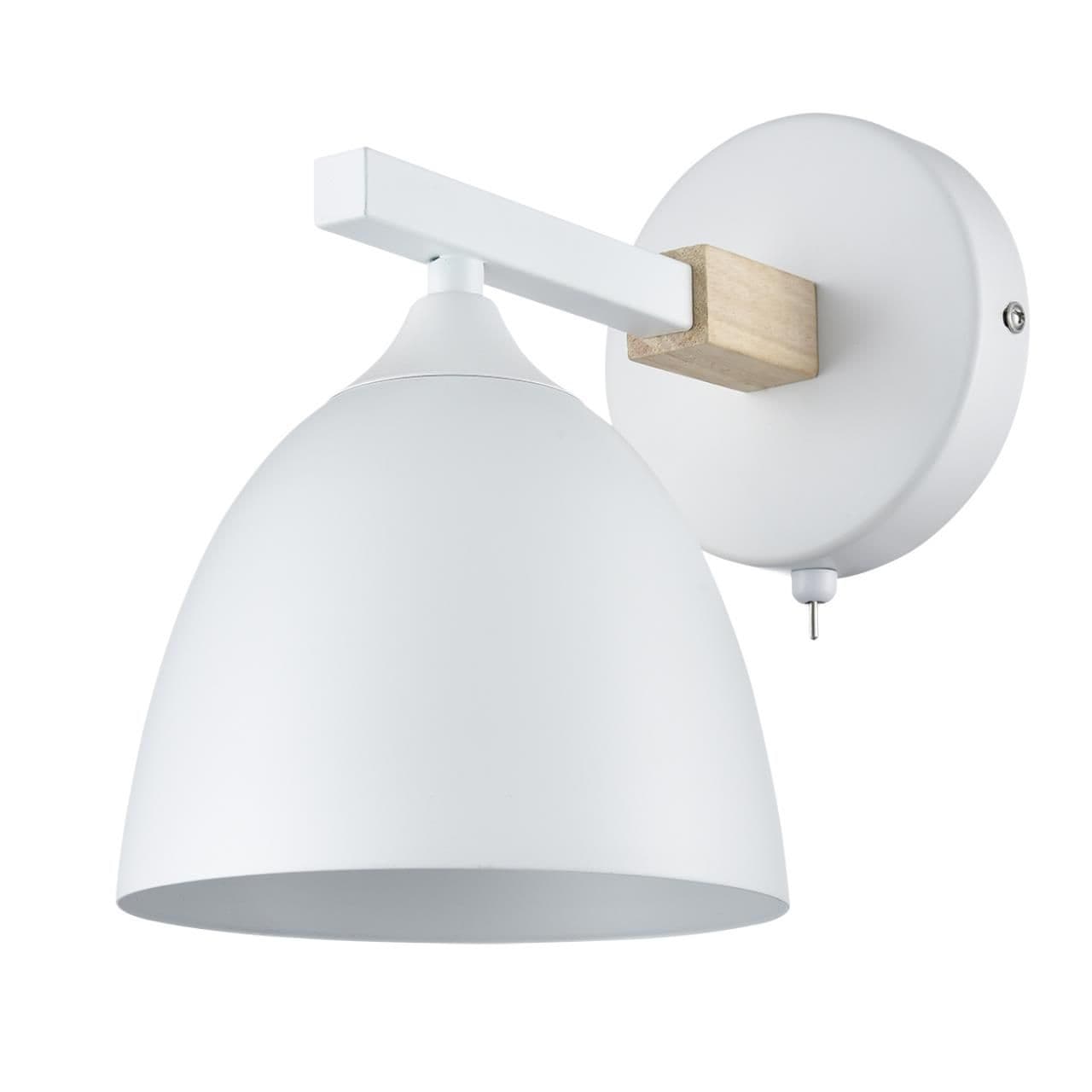 Lumion 8095/1W MODERNI LN25 белый/белый металл, дерево/металл Бра Е27 1*60W 220V COLANGE