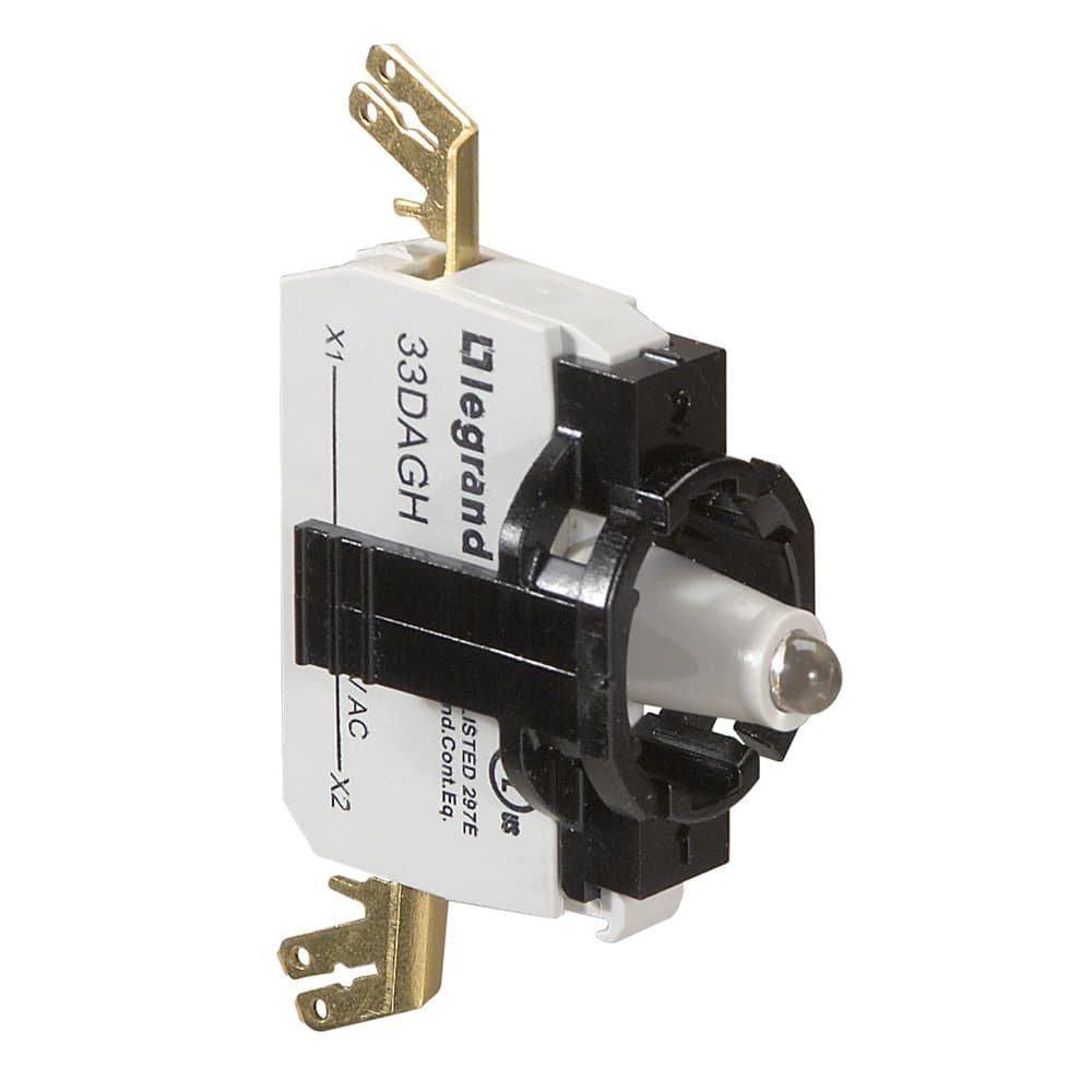Legrand Osmoz Комплектующий блок для диффузоров для компл. с подсветкой с внешними клеммами 230 В~ зеленый 1 пост 023037