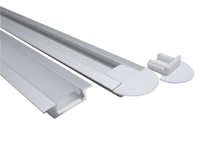 Jazzway Профиль PAL 2206 врезной (2м) анодированный .1009616 — миниатюра 3