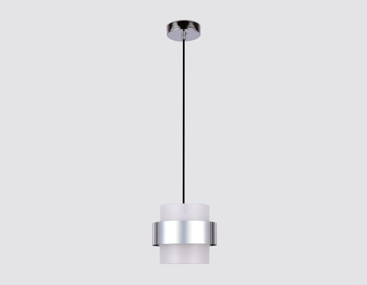 Ambrella Подвесной светильник со сменной лампой TR3644 CH/FR хром/матовый E27 max 40W D180*950 — миниатюра 4