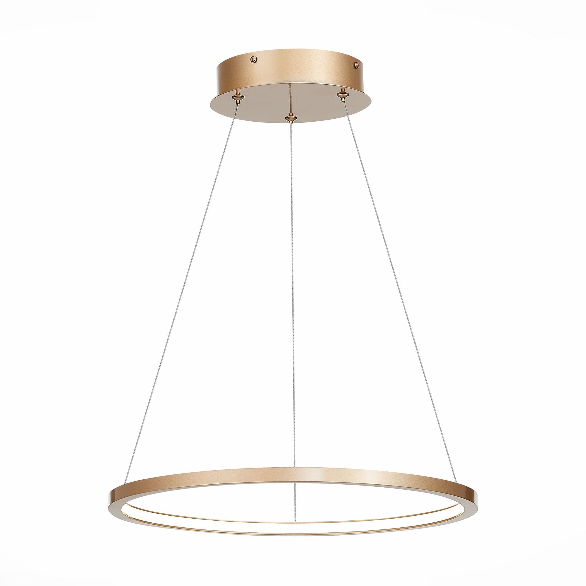 ST LUCE  ST603.243.22 Светильник подвесной Золотистый/Белый LED 1*22W 4000K