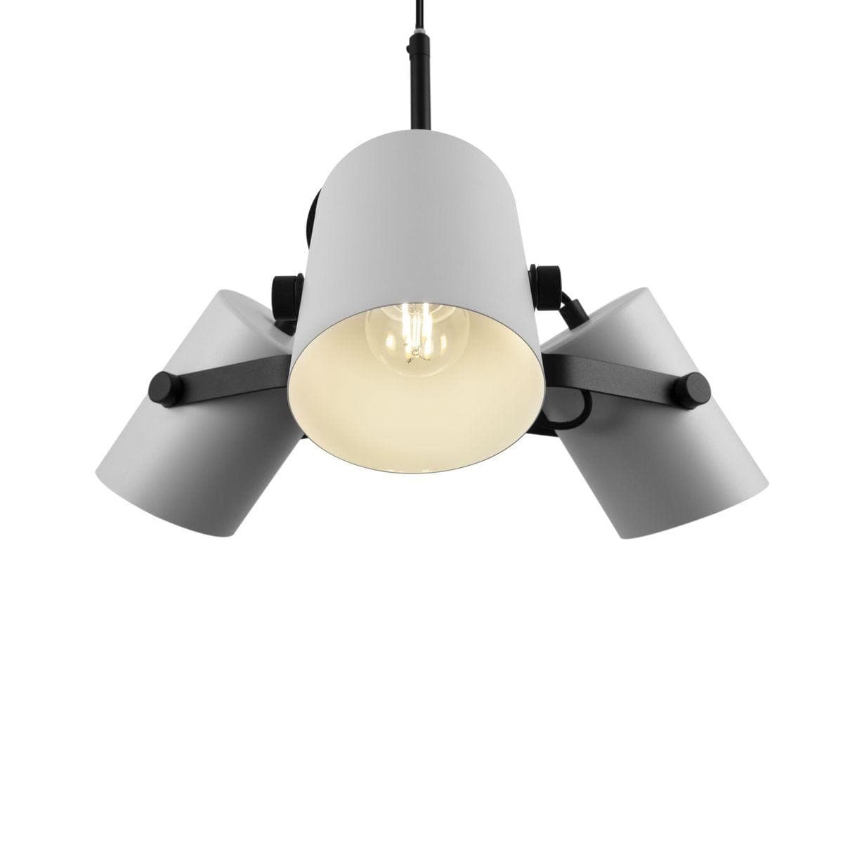 Freya Loft Черно-белый Светильник подвесной FR4004PL-03WB — миниатюра 5