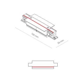 Nowodvorski Коннектор прямойi Ctls Power 8685