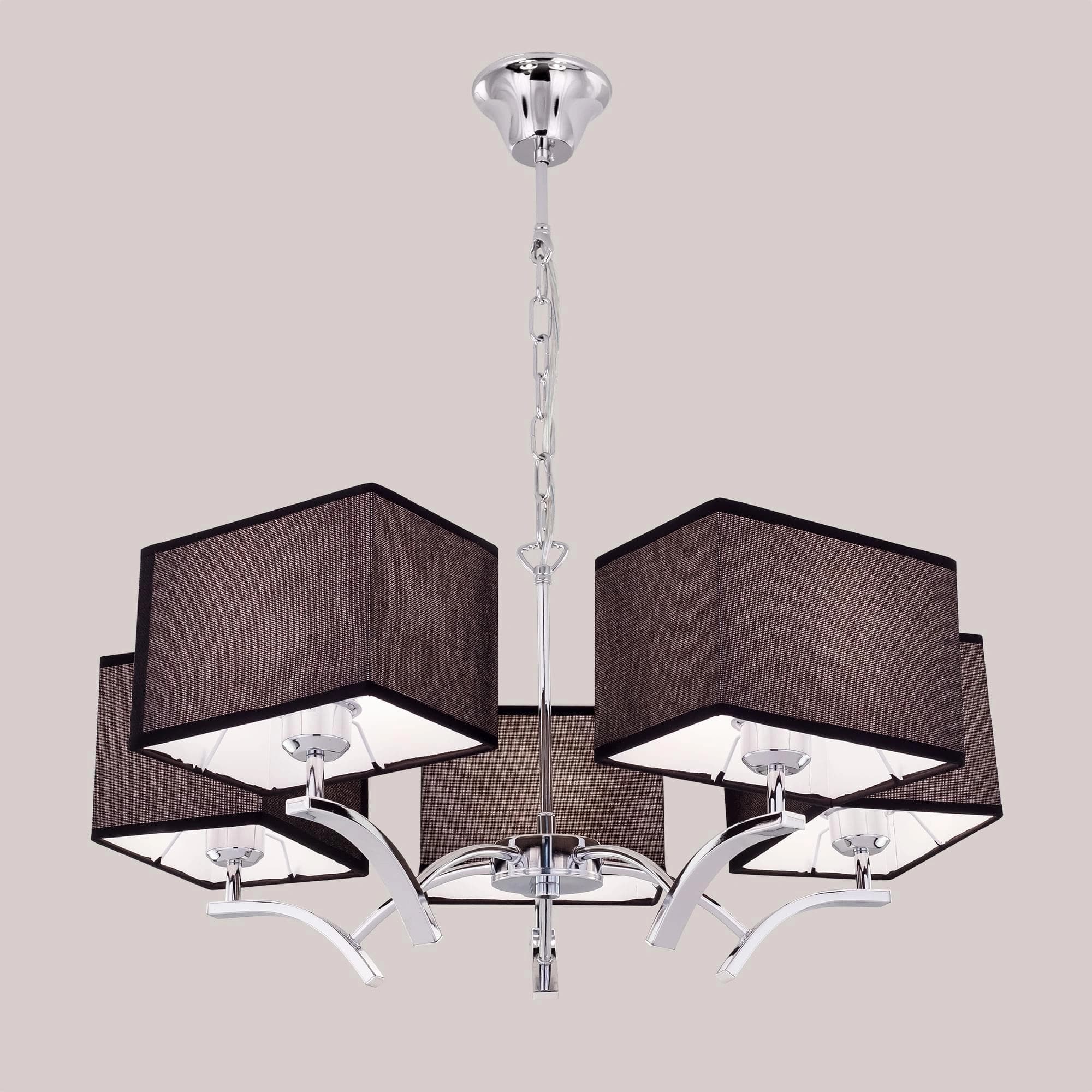 Citilux CL460252 Эвора Квадро Черный  Светильник Люстра — миниатюра 3